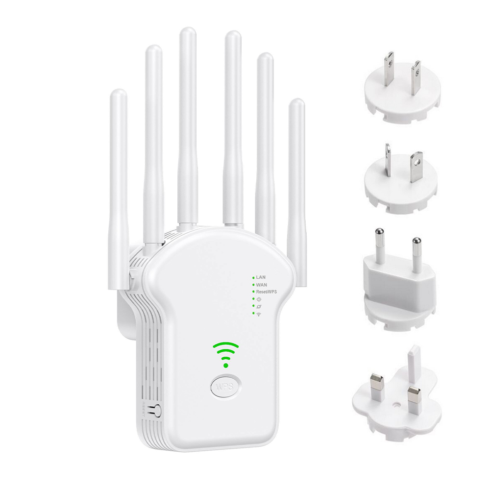 300Mbps Wireless and LAN Wi-Fi Extender Booster WiFi Signal Amplifier Long Range For Home Network Extension