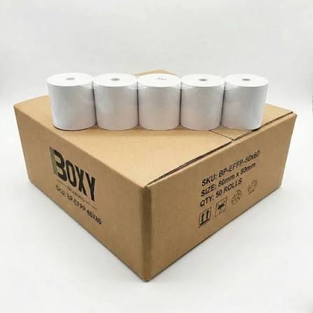 Thermal POS Paper Roll 58mm (2 Inch) | High Quality Receipt Printing Paper Roll For Cash Register, Swiping Machine, POS Machine, Restaurant & Super Shop Billing.