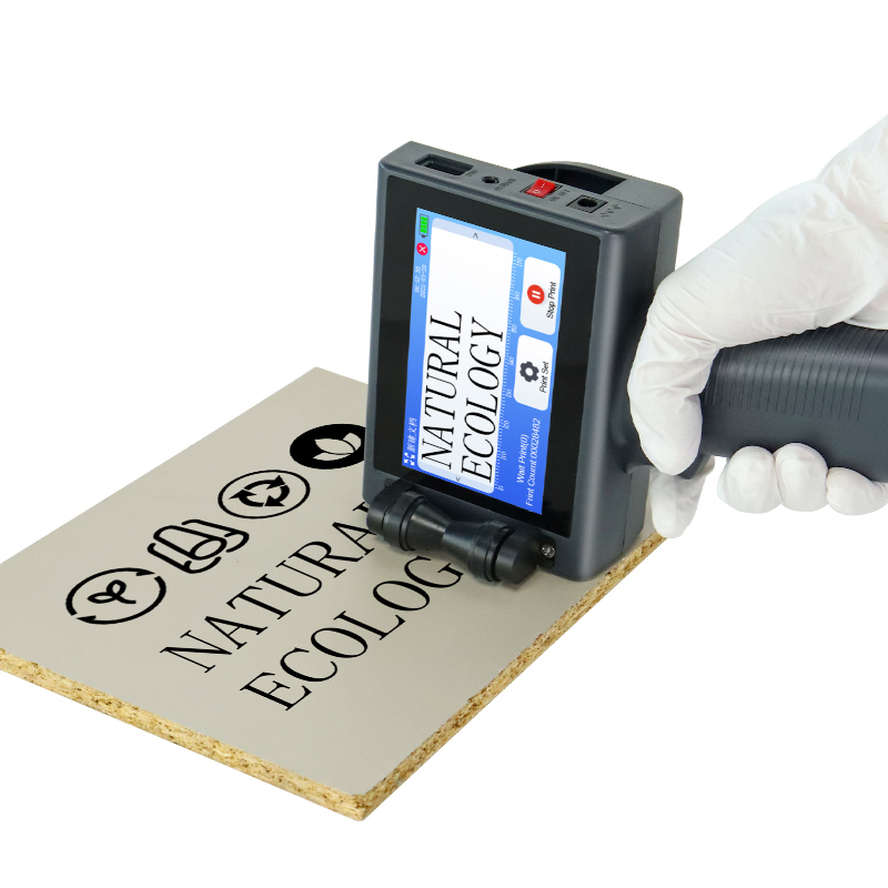 12.7mm High-Definition Portable Inkjet Printer for Barcode, QR Code, and Serial Number Coding - Ultra Light Design, Multi-Language Support