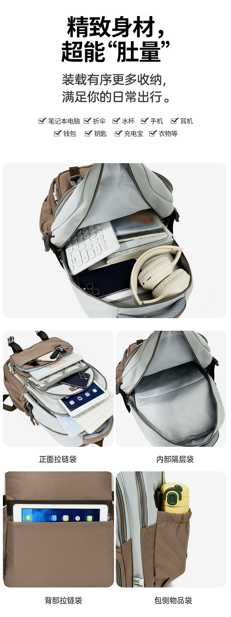 Premium Large Unisex Laptop Backpack - Waterproof Travel & Business Backpack for Men & Women