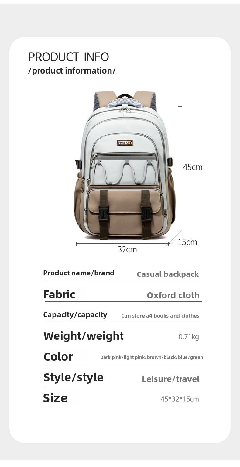 Premium Large Unisex Laptop Backpack - Waterproof Travel & Business Backpack for Men & Women