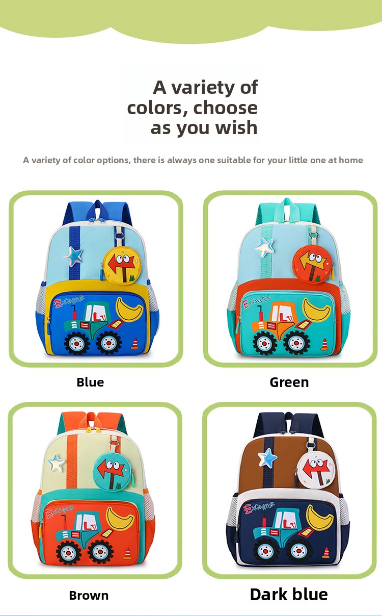 Cute Cartoon Backpack for Kids - Premium Lightweight Waterproof School & Travel Bag for Kindergarten