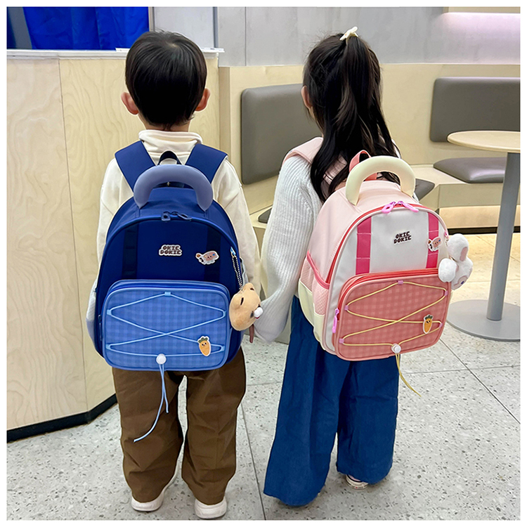 Cute Cartoon Kids Backpack Lightweight Nylon School Bag for Boys & Girls – Durable & Comfortable School Backpack