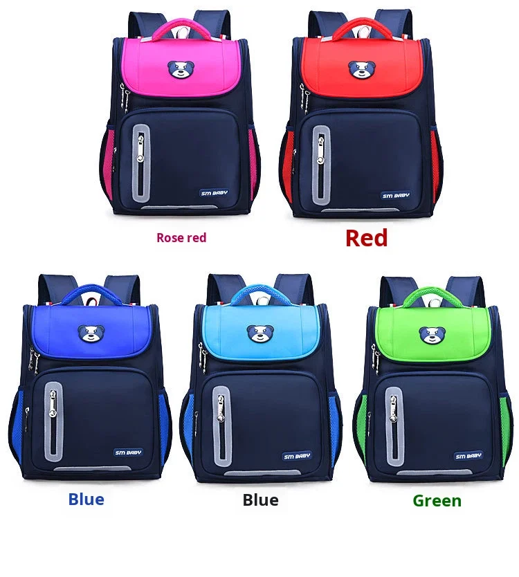 Kids' Premium Backpack School Bag—Waterproof and stylish with Safety Warning Reflective Strip for Boys and Girls
