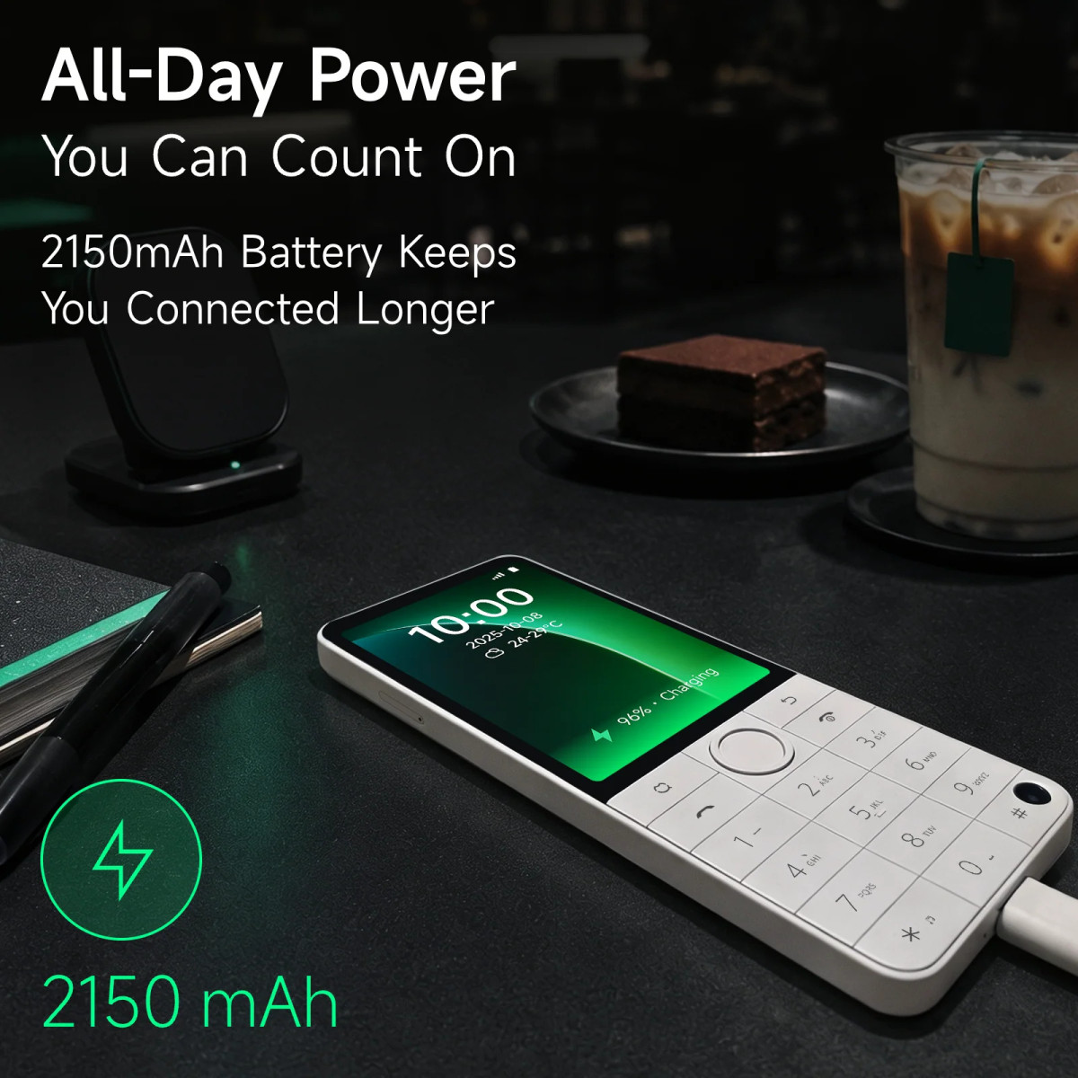 Xiaomi Qin F22 pro 4/64GB Mini Smartphone | 4G VoLTE, Android Support & Compact Design, 3.54 Inch Touch Screen, 2130 mAh Battery, 640*960 Smart Global Version Google Play Store support