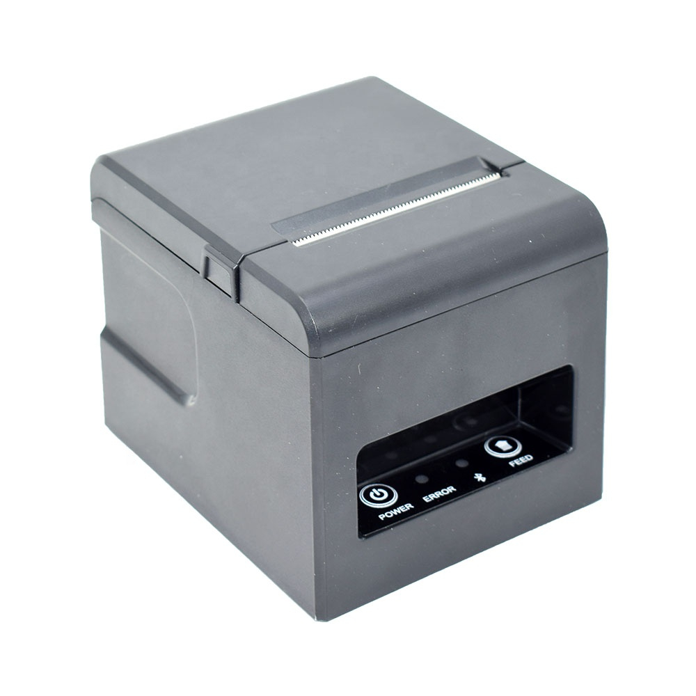 80mm USB & Bluetooth Thermal Receipt and label Printer for Windows, Android, iOS, Linux—Fast Print, Compact & Wireless with Auto Cash Drawer open System Compatible with POS, Restaurant, Shop