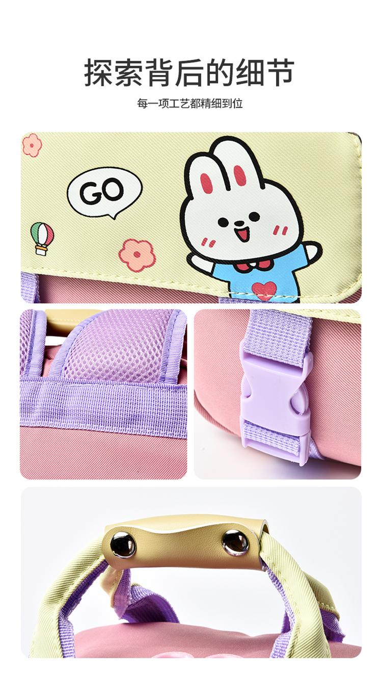Premium Kids Cartoon Backpack - Spine Protection & Lightweight School Bag for Boys & Girls