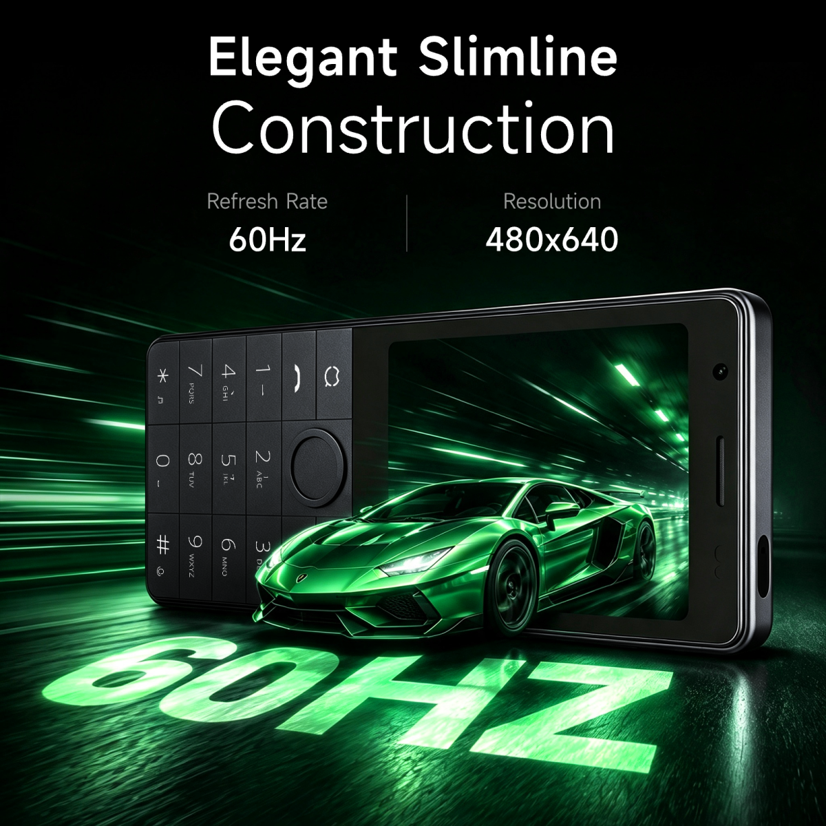 Xiaomi Qin J36 Keypad Smartphone 4G VoLTE | 3/32GB  | Android 13 | 2.8” Touch Display | Dual SIM