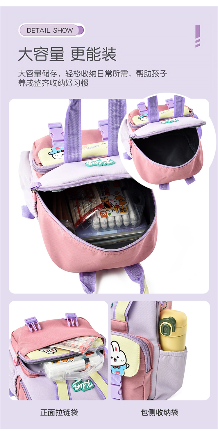 Premium Kids Cartoon Backpack - Spine Protection & Lightweight School Bag for Boys & Girls