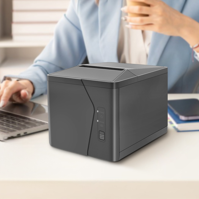 80mm Thermal Receipt Printer with Auto Cutter, USB and WiFi or USB and Bluetooth Connectivity, High-Speed Direct Thermal Printing for Retail Stores, Supermarkets, Restaurants | Compatible with Windows, Linux, MacOS, iOS and Android