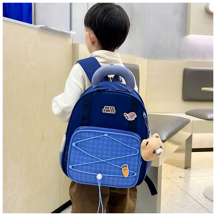 Cute Cartoon Kids Backpack Lightweight Nylon School Bag for Boys & Girls – Durable & Comfortable School Backpack