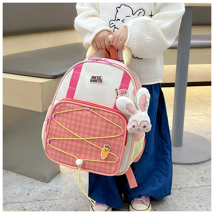 Cute Cartoon Kids Backpack Lightweight Nylon School Bag for Boys & Girls – Durable & Comfortable School Backpack