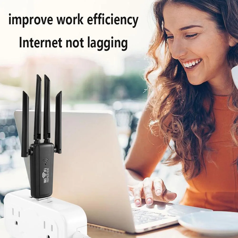 USB Wireless Wi-Fi extender WiFi Signal Booster Long Range For Home Network Extension 300Mbps with 4 antenna