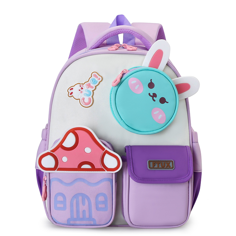 Cute Cartoon Kids Backpack for Boys & Girls | Plush School Bag for Kindergarten & Preschool Children