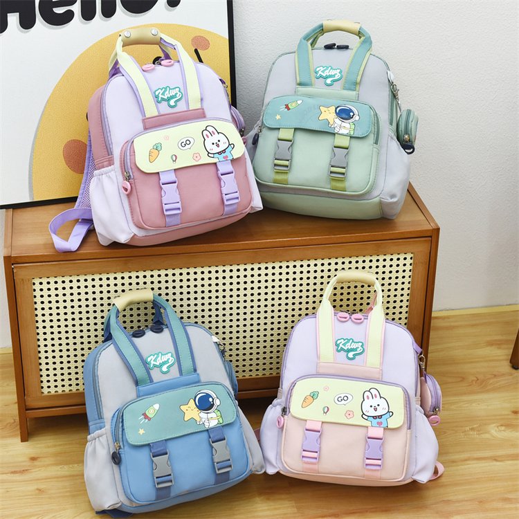 Premium Kids Cartoon Backpack - Spine Protection & Lightweight School Bag for Boys & Girls