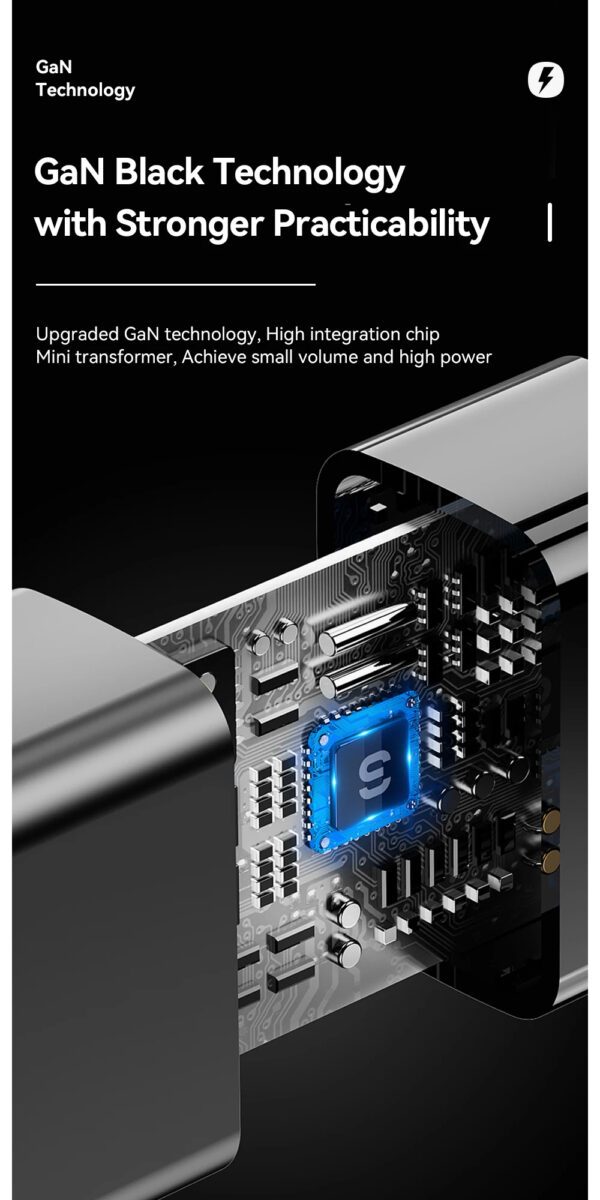 Essager 20W GaN USB-A and Type-C PD Fast Charger - Image 3