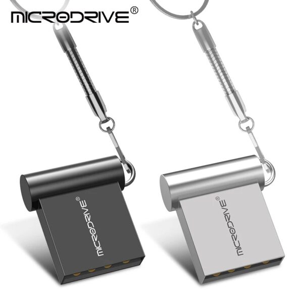 Metal Super Mini USB 2.0 32GB 64GB 128GB Pendrive - Image 3