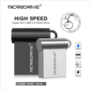 Metal Super Mini USB 2.0 32GB 64GB 128GB Pendrive