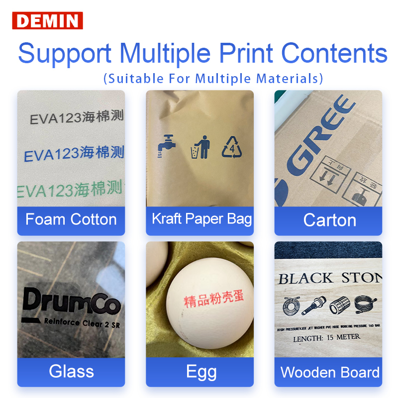 12.7mm Date coding Handheld printer for label/production date/expiring date/barcode/trademark etc. High-definition Handheld Portable inkjet printer Portable Inkjet Coding Machine