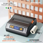 80mm Portable Bluetooth Thermal Label and Receipt Printer
