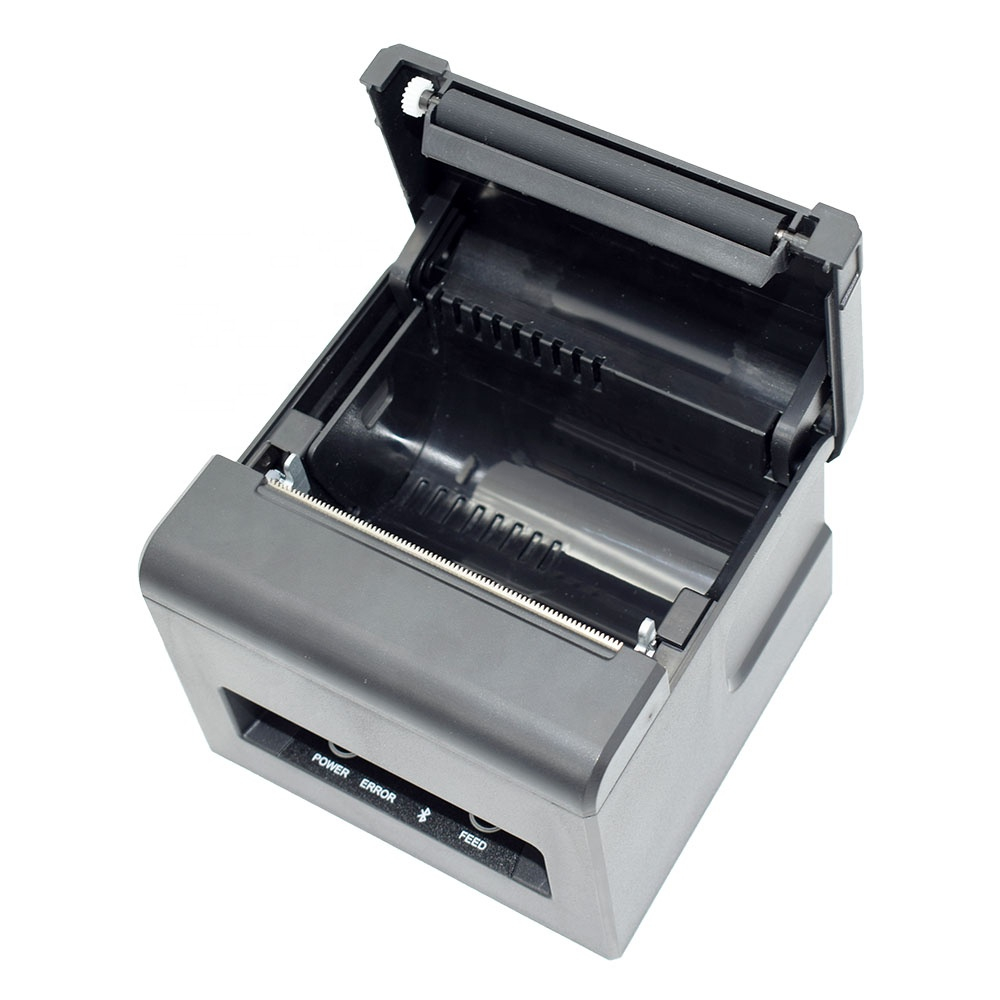 80mm USB & Bluetooth Thermal Receipt and label Printer for Windows, Android, iOS, Mac—Fast Print, Compact & Wireless with Auto Cash Drawer open System Compatible with POS, Restaurant, Shop