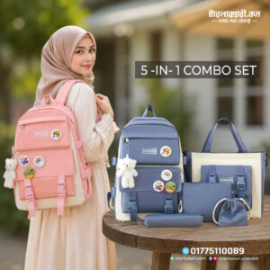Premium Backpack and Shoulder Bag Set for Women
