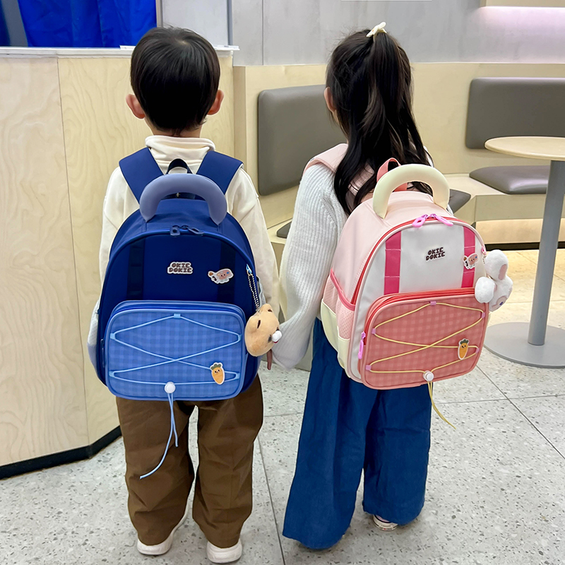 Cute Cartoon Kids Backpack Lightweight Nylon School Bag for Boys & Girls – Durable & Comfortable School Backpack
